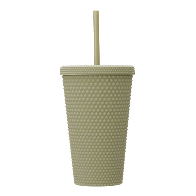Recycled Glass Cold Cup Tumbler Green 473ml - Japanese Starbucks
