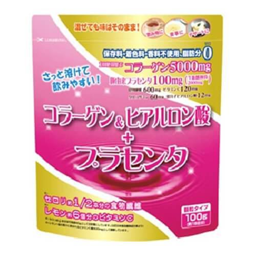 Collagen Hyaluronic Acid Placenta 100g Japan With Love