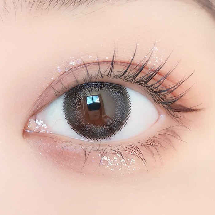 Envie 1 Day Color Contacts [1 Box 30 Pieces] 14.0Mm Champagne Gray/-4.50 - No Prescription Needed - Made In Japan
