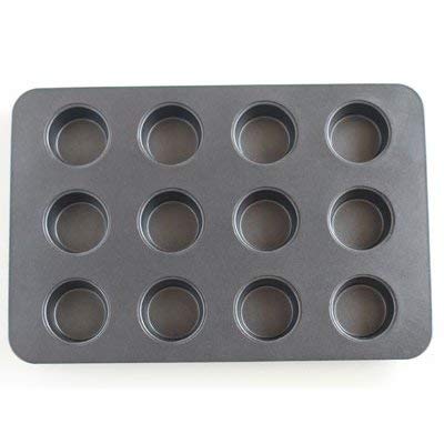 Cotta Japan Original Muffin Mold 12Pcs Gray 30X20X2.5Cm 85666