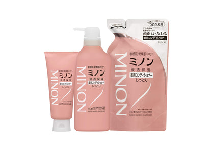 Minon Medicated Conditioner 450Ml By Daiichi Sankyo Healthcare Japan