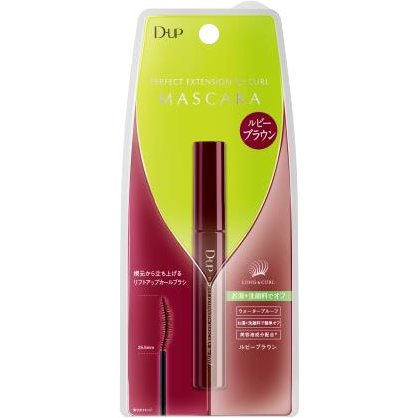 D-Up Perfect Extension Mascara for Carl Ruby Brown - Moisturizing Curl  Mascara