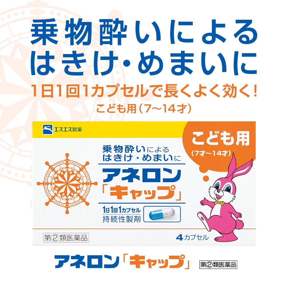 Aneron Cap 4 Capsules - Designated 2 Drugs From Japan