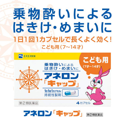 Aneron Cap 4 Capsules - Designated 2 Drugs From Japan