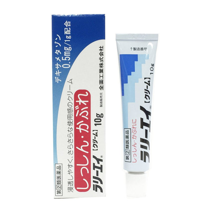 Zenyaku Kogyo Japan Rallyei Cream 10G | 2 Drug Designated