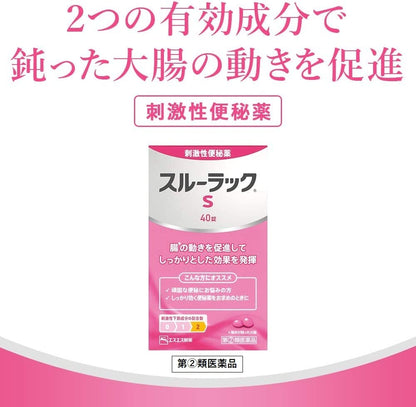 Through Rack Japan S 40 Tablets: Designated 2 Drugs
