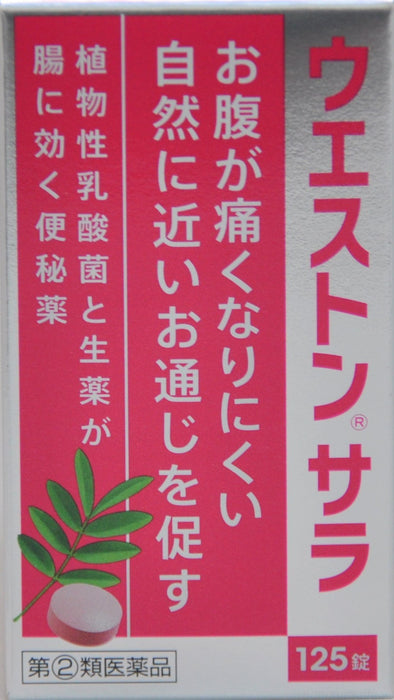 Kobayashi Pharmaceutical Weston Sara 125 Tablets - Japan Designated 2 Drugs