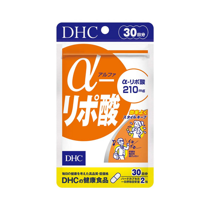 Dhc Alpha Lipoic Acid 210mg 補充劑 30 天 60 片 - 健康支持補充劑