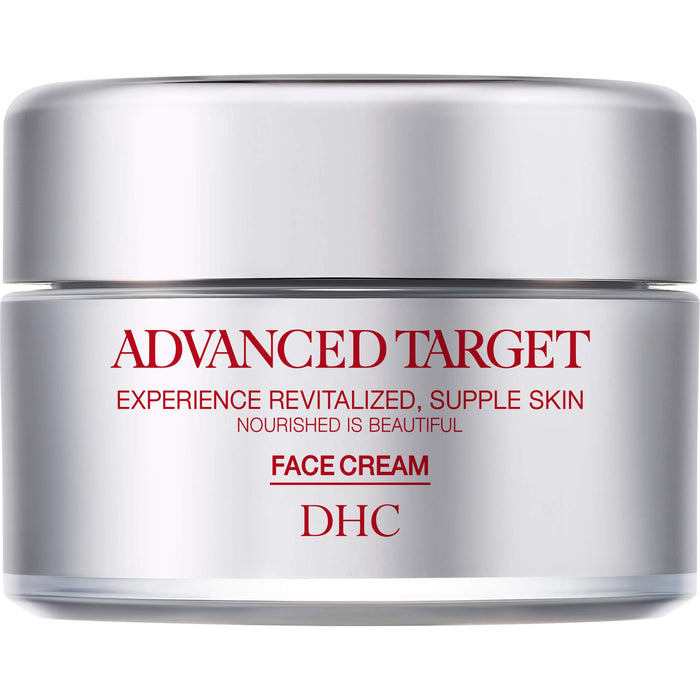Dhc Advance Target Face Cream 50g - Revitalizing And Nourishing Facial Cream From Japan