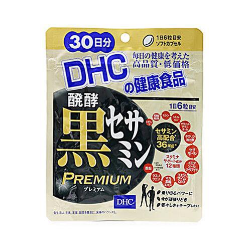 Dhc Fermented Black Sesamin Premium Supplement 30 Day Supply Japan With Love
