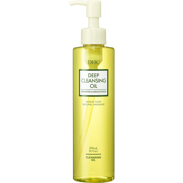 Dhc Deep Cleansing Oil 200ml - Moisturizing And Brightening Makeup Remover From Japan