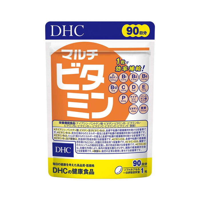 Dhc Multi Vitamin Supplement 90-Day 90 Tablets - Dietary Supplements From Japan