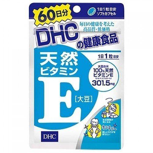 Dhc Natural Vitamin E Soybean Supplement 60 Day Supply Japan With Love