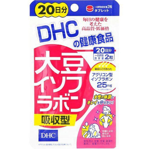 Dhc Soy Isoflavones Absorption Type 20 Days 40 Tablets Japan With Love