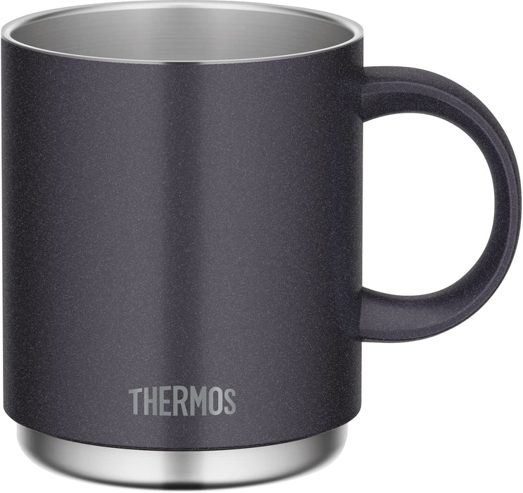 Thermos 金屬灰色真空保溫杯 450 毫升洗碗機相容型號