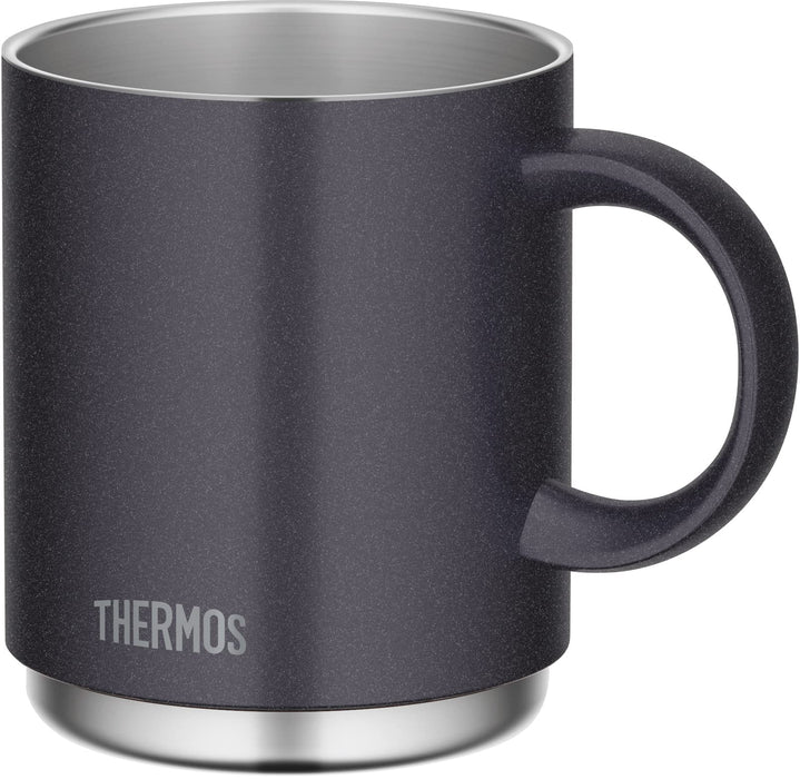 Thermos Metallic Gray Vacuum Insulated Mug 450ml Dishwasher Compatible Model