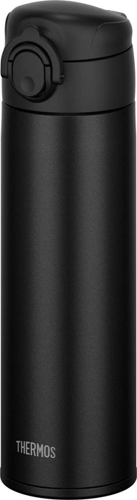 Thermos 500Ml Black Vacuum Insulated Water Bottle Jok-500 Bk - Dishwasher Compatible - Made In Japan