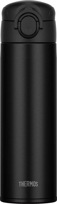 Thermos 500Ml Black Vacuum Insulated Water Bottle Jok-500 Bk - Dishwasher Compatible - Made In Japan