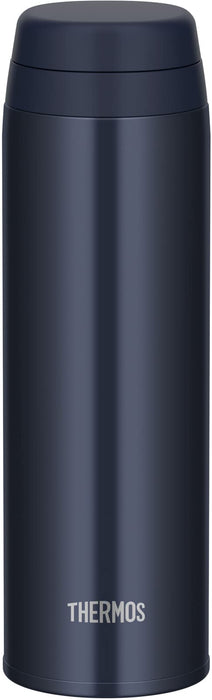 Thermos 500ml Dark Navy Insulated Vacuum Water Bottle Dishwasher Compatible JOR-500