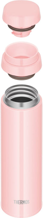Thermos 500 毫升外殼粉紅色真空保溫水瓶適用於洗碗機