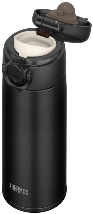 Thermos Vacuum Insulated Black Water Bottle 350ml-Dishwasher Safe