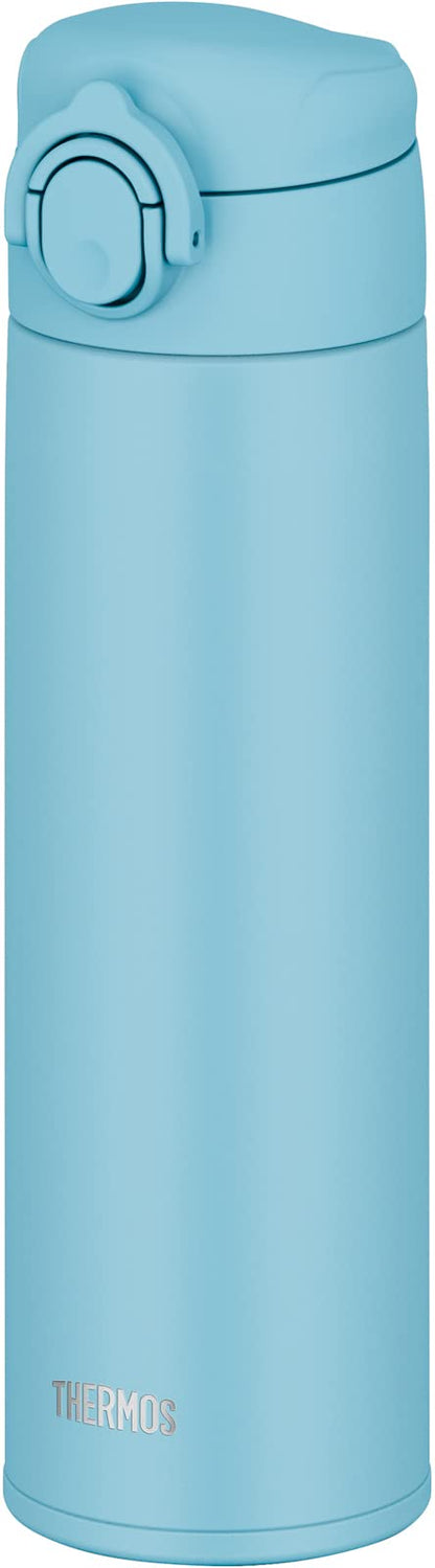 Thermos Vacuum Insulated 500ml Light Blue Water Bottle Dishwasher Safe Model