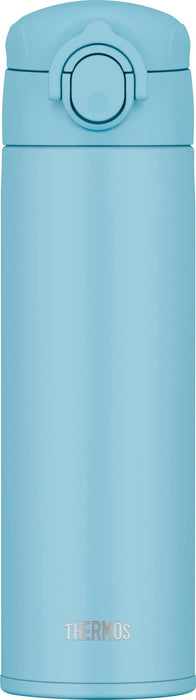 Thermos Vacuum Insulated 500ml Light Blue Water Bottle Dishwasher Safe Model