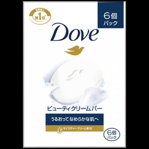 Dove Beauty Cream Bar White 95g × 6p Japan With Love