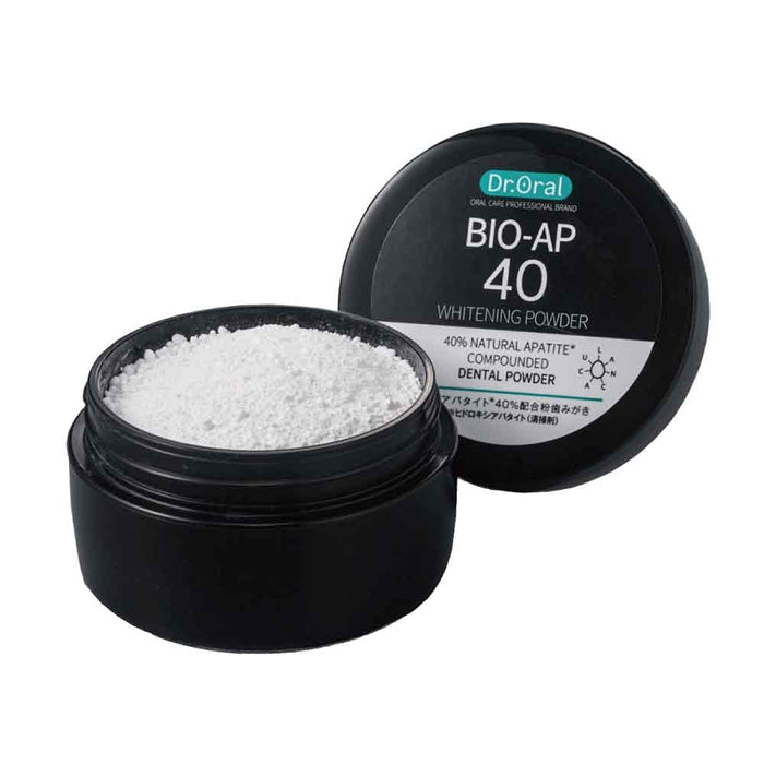 Dr. Oral Whitening Powder Contains 40% Natural Apatite 26g - Teeth Care Product From Japan