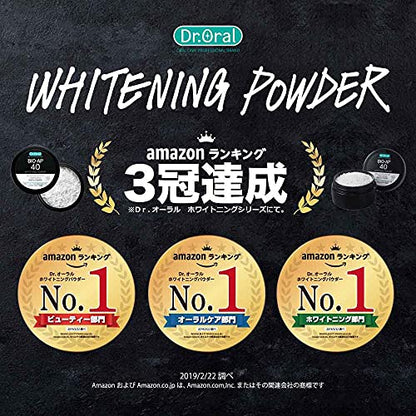 Dr. Oral Whitening Powder Citrus Contains 40% Eggshell Apatite 25g - Japanese Tooth Whitening Powder