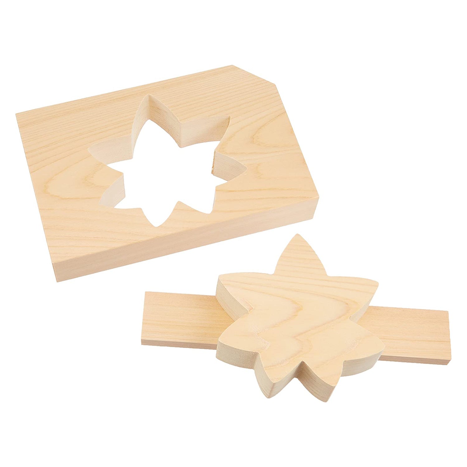 Ebm Hinoki Cypress Wooden Rice Mold