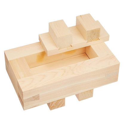 Ebm Hinoki Cypress Wooden Sushi Press Sushi Mold