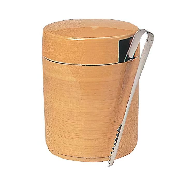 Ebm Melamine Sushi Gari Pickled Ginger Container With Tongs Brown