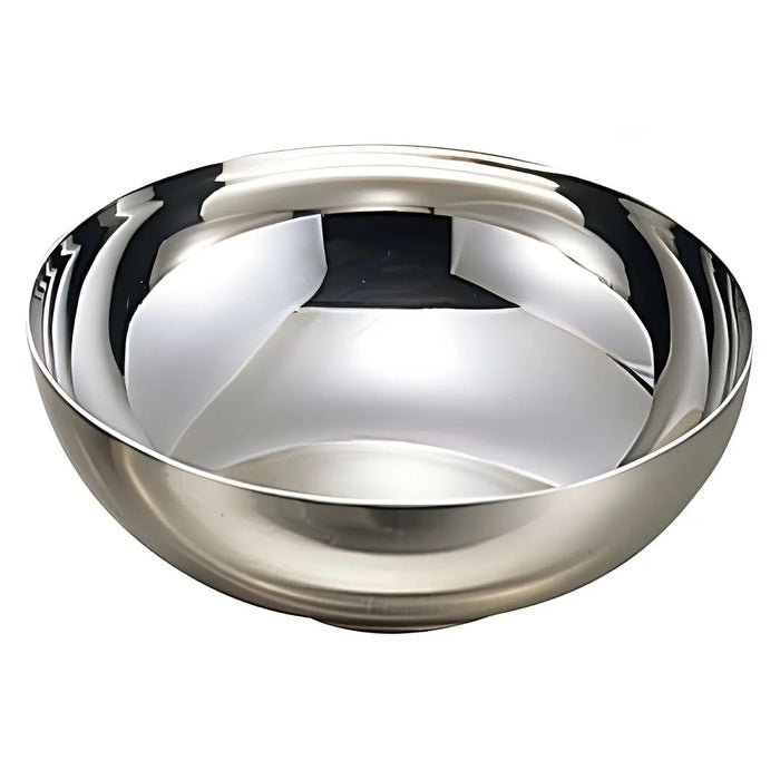 Ebm 不锈钢汤碗 φ135X52Mm 适用于韩国料理 - 日本制造