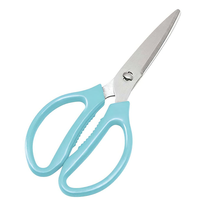 Ebm Stainless Steel Take-Apart Kitchen Scissors Blue