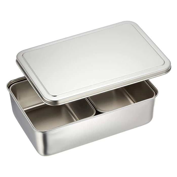 Ebm Stainless Steel Yakumi Seasoning Container 2 Compartments