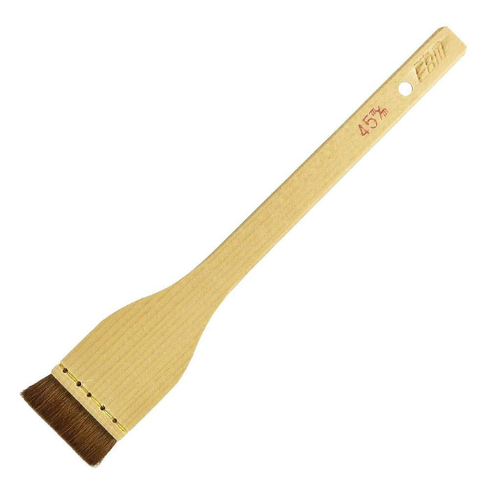 Ebm Wooden Handle Horse Hair Brush For Sushi 45mm