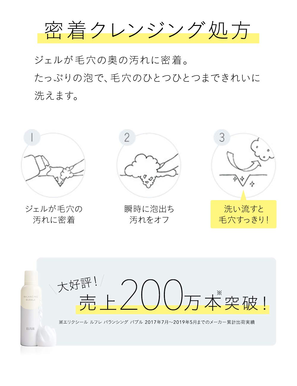 Elixir Reflet Pore Care Foaming Cleanser 165G