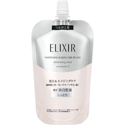 Elixir White Clear Emulsion T Ii (Moist) Refill 110ml Shiseido  Japan With Love
