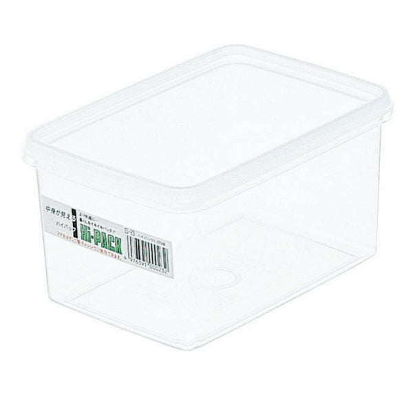 Entec Hi-Pack Rectangular Stackable Food Storage Container 167X117Mm 167x117x90mm (S-23)