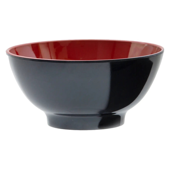 Entec Japan Melamine Bi-Color Miso Soup Bowl 340Ml Single Bowl