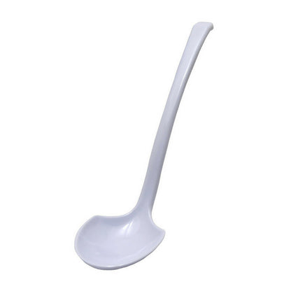 Entec White Melamine Ramen Spoon 21.8Cm Long-Handled Japan