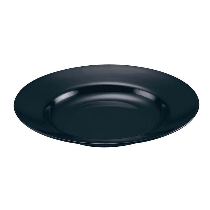 Entec Melamine Ramen Bowl Saucer Black - Large