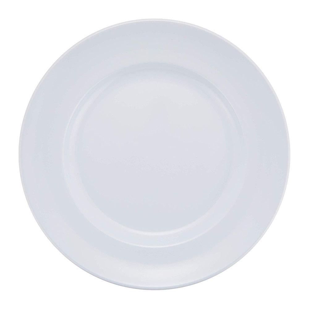 Entec Melamine Ramen Bowl Saucer White - Large