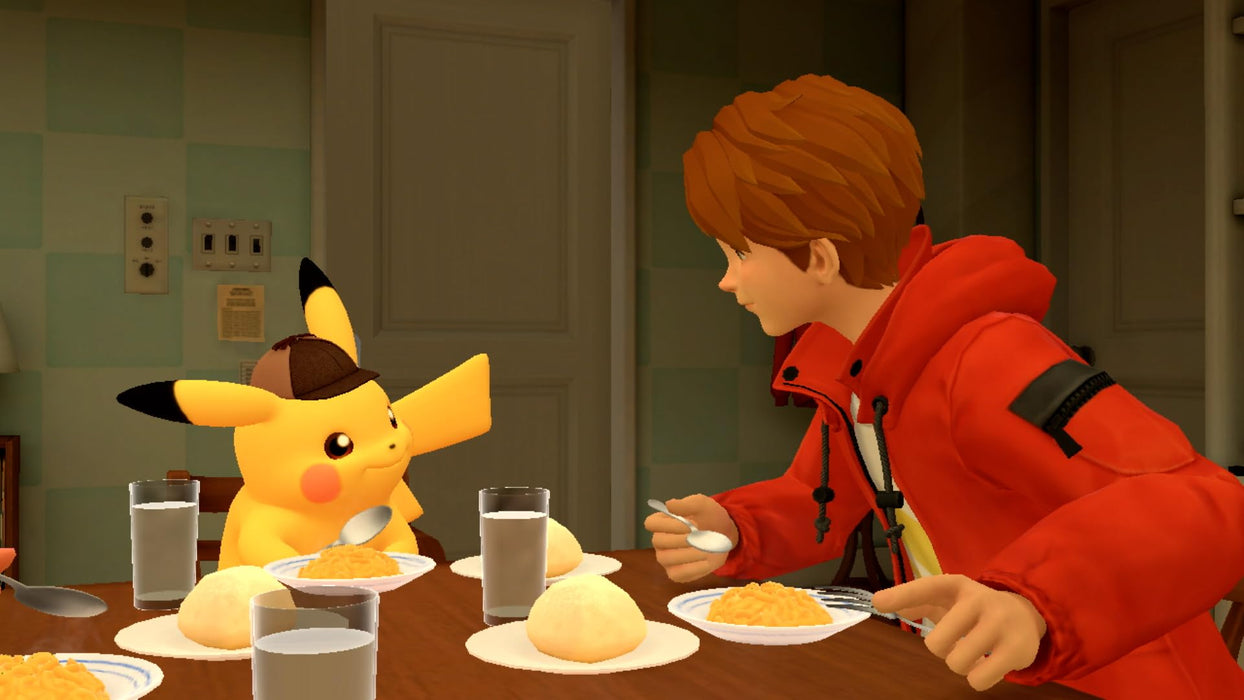 Pokémon Detective Pikachu Return For Nintendo Switch +  Pikachu promo + Triangular Pouch