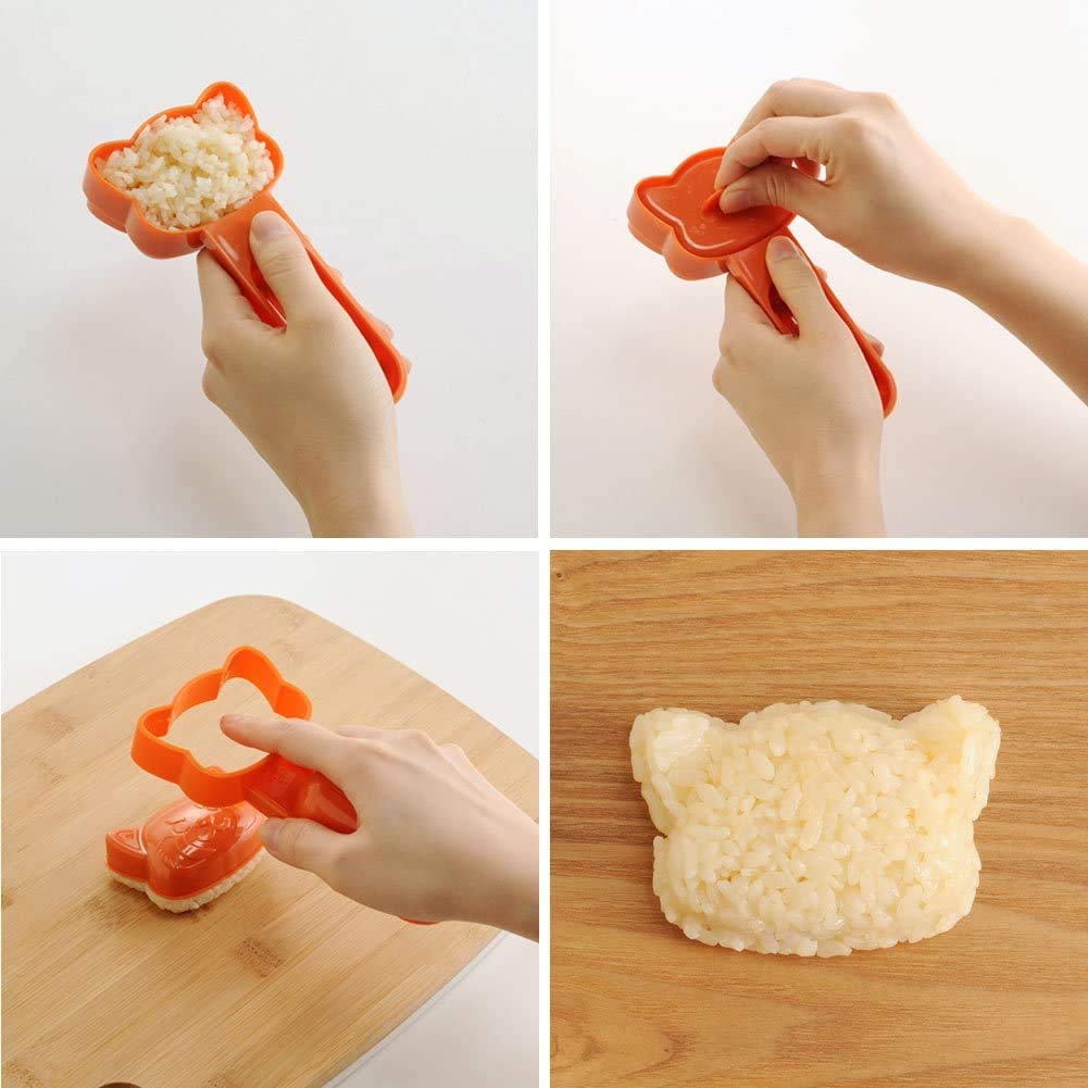 Arnest Ernest Chara-Ben Rice Ball Die Cutting Lesser Panda Set A-76821 Japan