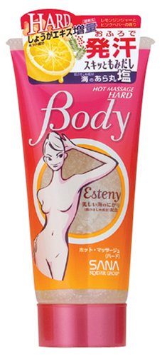 Sana Esteny Hot Massage Hard 240g - Massage Hot Gel Made In Japan - Body Hot Gel