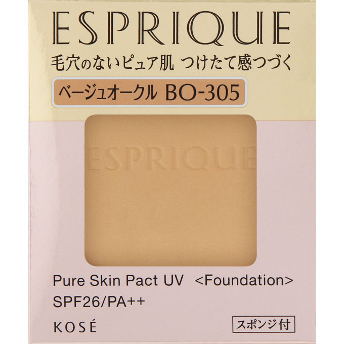 Kosé Esprique Pure Skin Pact UV Foundation SPF26/ PA ++ BO 305 9.3g [refill]