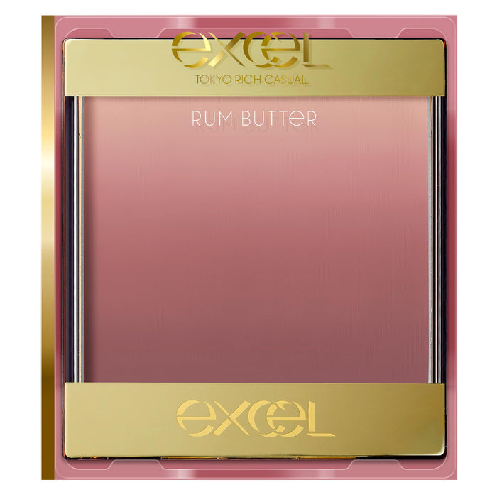 Excel Auratic Blush AB08 Rum Butter Cheek Gradation Makeup