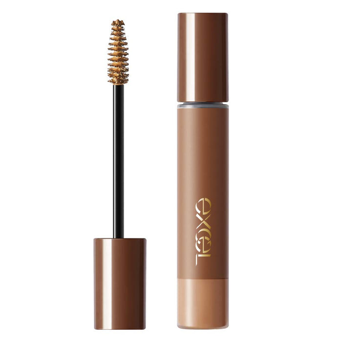 Excel Eyebrow Mascara Natural Brown Color On CO01 - Excel Brand